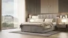 Boxspringová postel DELTA 3 - 180x200, světle béžová Náhled obrázku produktu 1