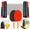 Set de ping-pong professionnel, 2 raquettes de ping-pong + Voir les images du produit 1