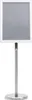 A silver A3 poster stand on a white background. Náhľad obrázku produktu
