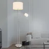 RGB LED Stehlampe, flexible Leseleuchte, Textil sandfarben, Produktbild-Vorschau 4