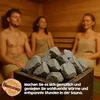 Flameup deutsche Diabas Saunasteine, 20 kg, 50 - 80 mm, Produktbild-Vorschau 3