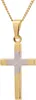 Gold Anhänger Kreuz mit Goldkette  333-8 Karat Gold Produktbild-Vorschau 4