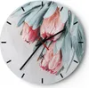Wanduhr - Rund - Glasuhr - Blume Eukalyptus Australier - Produktbild-Vorschau 1