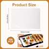 300 Blatt Brotpapier Wei?, Wachspapier fš¹r Lebensmittel, Produktbild-Vorschau 2