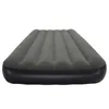 A close-up front view of a gray and black inflatable air mattress, isolated on a white background. Náhled obrázku produktu