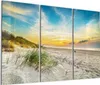 DEQORI Glasbild Echtglas 3x50x100 cm 'Baltischer Produktbild-Vorschau 1