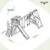 Torre giochi Fatmoose FruityForest Fun XXL con struttura a Anteprima dell’immagine prodotto 6