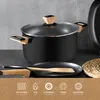 Kastrol Bergner Earth Ø 28 cm černý 6 l Náhled obrázku produktu 3