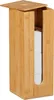 Relaxdays Toilettenpapier Aufbewahrung, 4 Rollen, Bambus, Produktbild-Vorschau 1