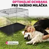 tectake® Klec pro psy mřížový box Luna skládací, se 2 Náhled obrázku produktu 9