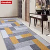 Kobercový běhoun na míru New York Šedý design s barevnými Náhled obrázku produktu 7
