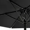 Aga Ombrellone da giardino 300 cm MR2055 Nero Anteprima dell’immagine prodotto 5