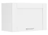 A white kitchen cabinet with a silver handle. Produktbild-Vorschau