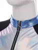 Close-up of a jacket collar and zipper. Produktbild-Vorschau