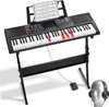 61 kláves digitální piano elektrický klavír stojan sustain Náhled obrázku produktu 1
