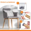 Möbelgleiter 23x30 mm – 32 Stück Filz-Silikon-Pads für Produktbild-Vorschau 8
