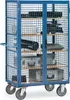 fetra 5393, Stahl, Regalwagen, Blau, 750 kg, 4 Rad/Räder, Produktbild-Vorschau 4