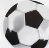 servietten Fußball 33 cm schwarz/weiß 12 Stück Produktbild-Vorschau 1