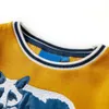 Kinder-Sweatshirt 128 Ocker, 100 % Baumwolle, Fuchs Produktbild-Vorschau 3