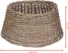 Ratanová sukňa na vianočný stromček z vŕby 60 cm - prírodná Náhľad obrázku produktu 2