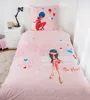 Parure de lit fille en flanelle Miraculous Ladybug Love Voir les images du produit 7