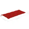 vidaXL Banc de jardin pliable avec support 118 cm bambou Voir les images du produit 10