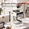 Machine à expresso Zimilo avec moulin intégré, 20 degrés de Voir les images du produit 3