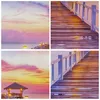 Bild auf Leinwand - Leinwandbild - Sonnenuntergang Wasser Produktbild-Vorschau 8
