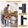 COSTWAY Getränkekistenregal für 6 Kisten, klassisches Regal Produktbild-Vorschau 5