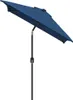 A blue umbrella with a black pole against a white background. Anteprima dell’immagine prodotto