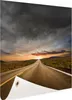 Gartenposter - 120x80 cm - Sunset Street  - Modernes Produktbild-Vorschau 1