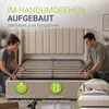 Juskys Polsterbett Savona 120x200 cm - Bett mit Stauraum, Produktbild-Vorschau 3