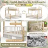 Letto a castello Merax, dimensioni 90x200 e 140x200, con Anteprima dell’immagine prodotto 12