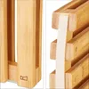 Taboret do przedpokoju Relaxdays z bambusa, elegancki Podgląd zdjęcia produktu 5