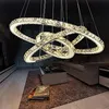 JOIEYOU 96W LED Kronleuchter Kristall Modern Pendelleuchte Produktbild-Vorschau 4