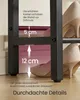 VASAGLE Schuhbank mit 3 Ebenen, Schuhregal, Schuhablage, Produktbild-Vorschau 4