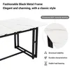 Abrihome 140x80cm Esstisch-Set mit 4 Stühlen, Esszimmer-Set Produktbild-Vorschau 9