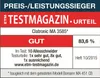 A marketing image showing a product review and rating from a test magazine. Náhľad obrázku produktu