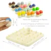 Giocattolo in legno Ulanik Montessori "Mushroomwise 25 Anteprima dell’immagine prodotto 2