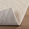 vidaXL Innen- und Außenteppich PALMERAS Beige 200 x 200 cm Produktbild-Vorschau 4