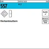 Reyher  Vierkantmuttern DIN 557 A 2 M 6 A 2 (100 Stück) Produktbild-Vorschau 2
