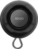A black Kendo SplashBox 24EX Bluetooth speaker with a white and black cord loop. Produktbild-Vorschau