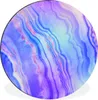 MuchoWow® Aluminium Wandkreis Neon - Edelsteine - Achat Ø Produktbild-Vorschau 1