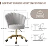 Diagram showing dimensions and usage scenarios of a chair. Produktbild-Vorschau