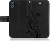 Handytasche für Huawei Y5 2019 Blumen Flip Cover Buchhülle Produktbild-Vorschau 5