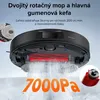 A close-up promotional image of a robot vacuum cleaner, showcasing its cleaning mechanism and suction power. Náhľad obrázku produktu