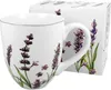 DUO FLORAL XXL Becher 1000 ml CLASSIC LAVENDER New Bone Produktbild-Vorschau 1