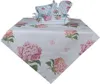 Clayre & Eef Ofenhandschuh 18x30 cm Blau Rosa Baumwolle Produktbild-Vorschau 3