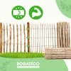 BOGATECO Lamelový plot Hazel Chestnut | Drevený plot z Náhľad obrázku produktu 13