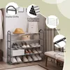 EUGAD Schuhregal Schuhablage Schuhständer Schuhschrank Produktbild-Vorschau 4